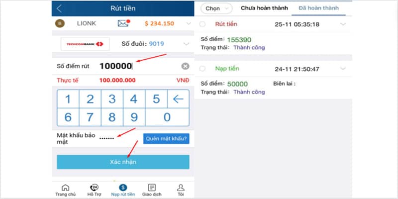 Rút tiền Kubet tiện lợi ngay trên điện thoại