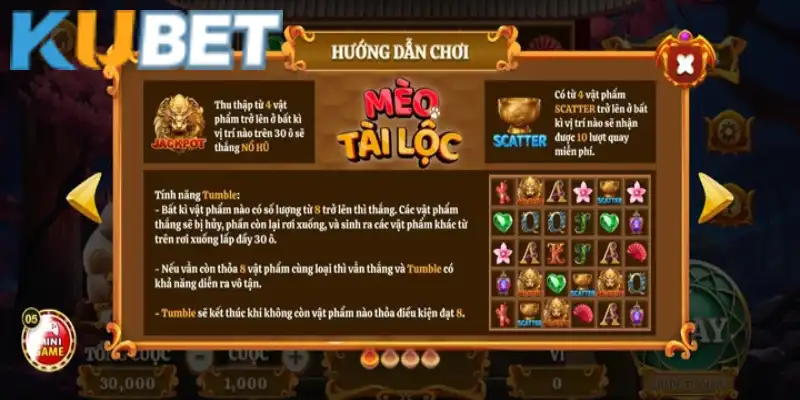 Luật lệ chi tiết khi chơi game được quy định dễ hiểu